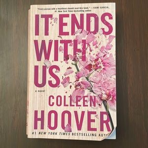 It Ends With Us by Colleen Hoover.